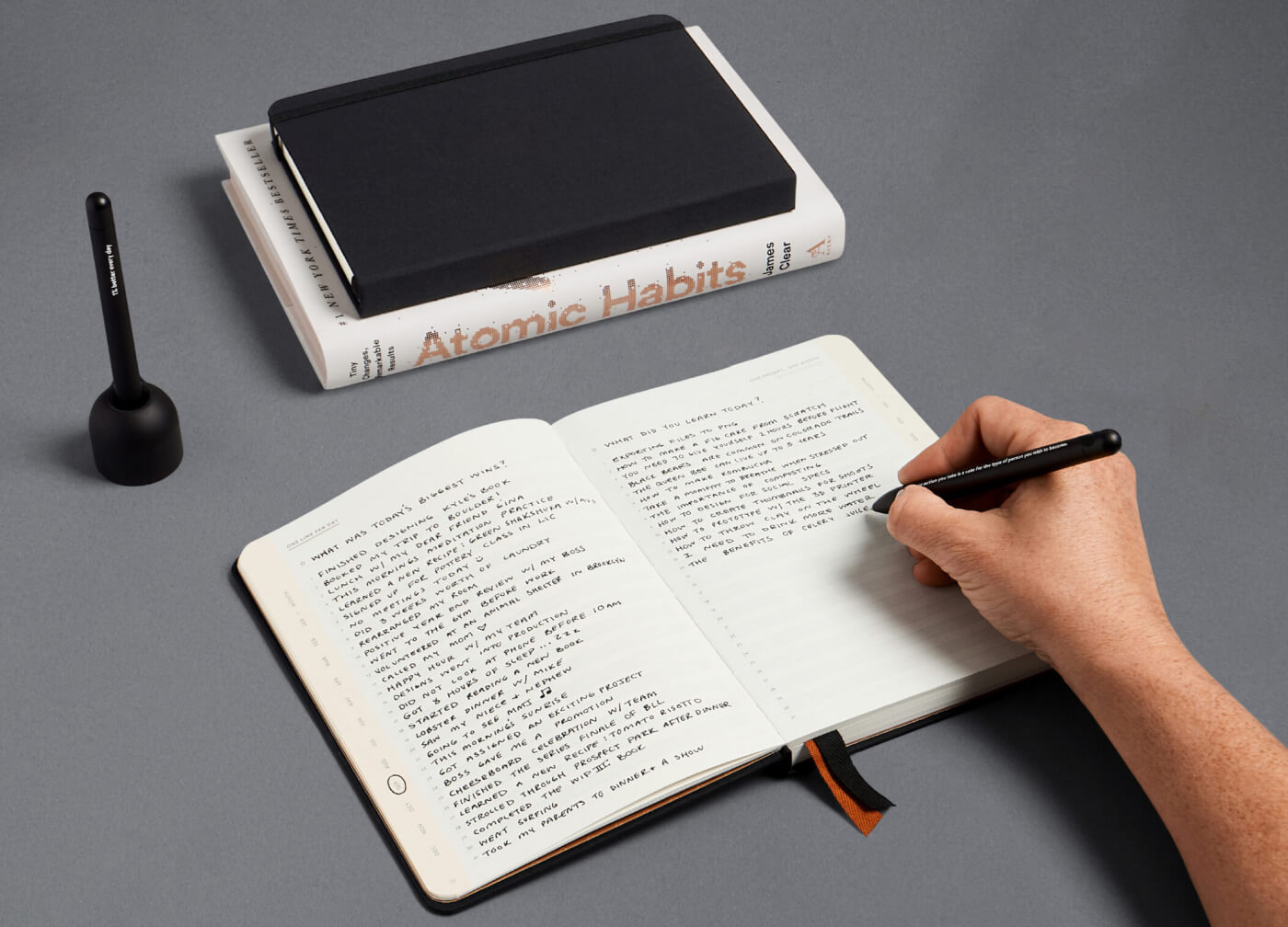 The #1 pen joins the #1 book