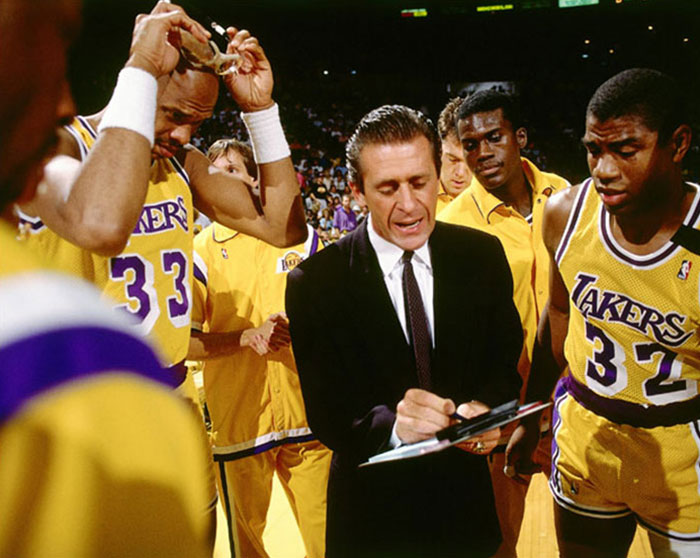 Pat Riley, Los Angeles Lakers head coach, devised a plan to get 1% better.